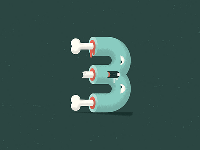 B for Bones character characterdesign design drawing graphic illustration timvandenbroeck timvandenbroeck.com vector