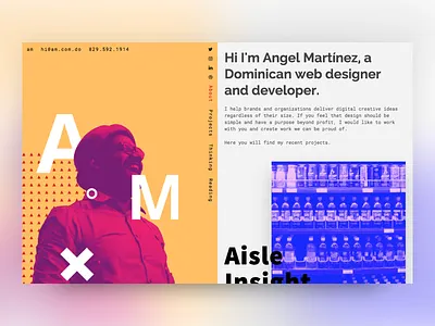 V2.0 Portfolio Redesign blog designer index minimal monotype portfolio redesign ui web website