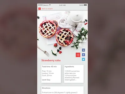 Day 10 — Social Share app challenge cook daily free share sketch ui
