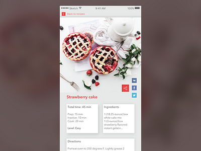 Day 10 — Social Share app challenge cook daily free share sketch ui