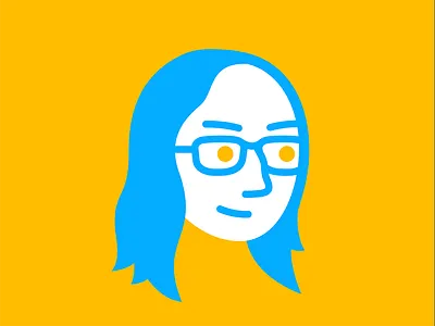 Co-Worker Portraits: Hannah graphic design illustration neon people portrait rgb simple