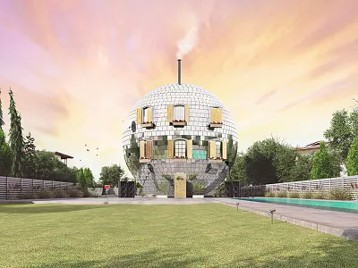 Bankia: The House of your Dreams 3d bankia cgi color house jvg realistic render