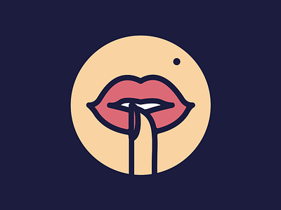 Guilty pleasures branding debut design guilty identity lips logo mark milkshakes pleasures shakes symbol