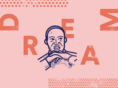 Martin Luther King Jr illustration martin luther king mlk portrait