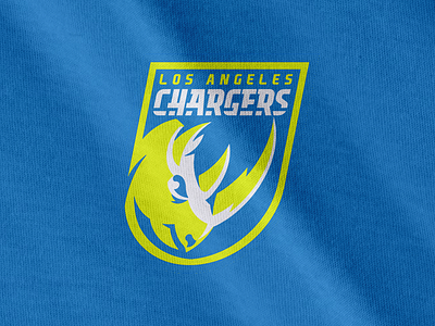 LA Chargers - Volt Bolts concept football logo los angeles nfl relocation san diego sports