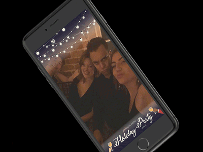 Snapchat Geofilter design geofilter holiday iphone phone snapchat social media