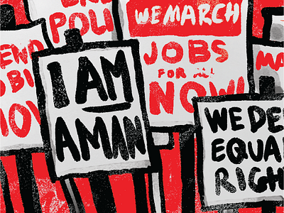 Civil Rights civil rights mlk protest sketch