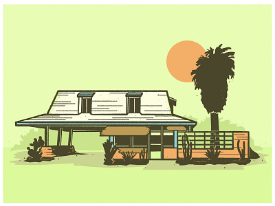 29 Palms Inn architecture california desert hotel palm tree sun