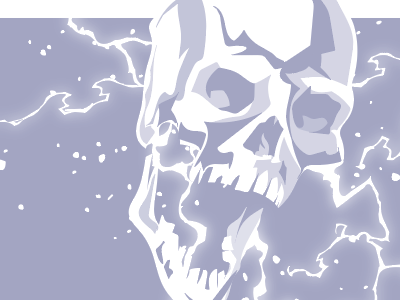 screaming skull