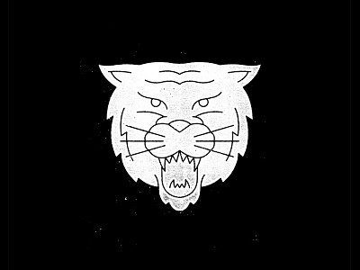 Tiger Icon icon illustration neon tiger