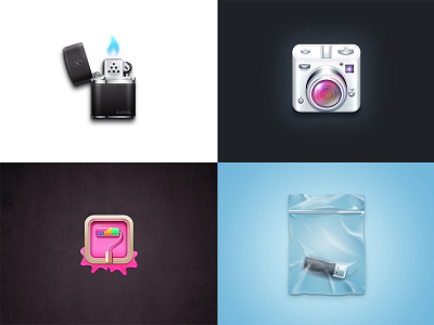 The best way to calm down brush camera icon plastic usb zippo