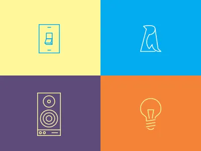 More line icons color icon line vector