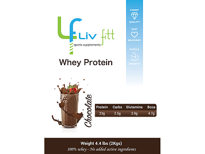 Whey Protein Bag Desing