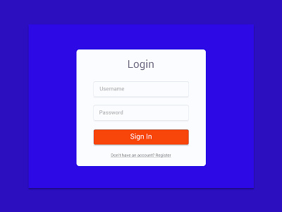 Login Form