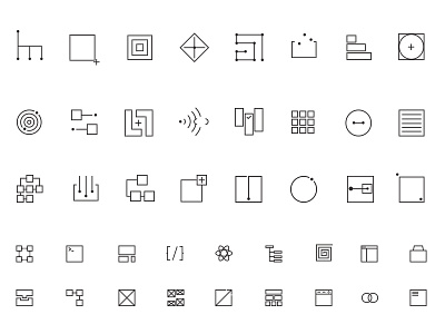 UIG Studio Icons development e commerce icon icons illustration minimal simple ui ux vector web
