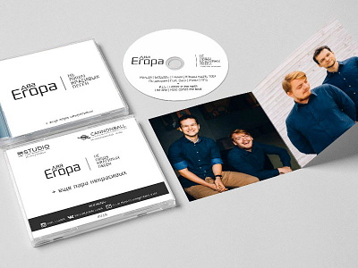 CD and package design cd cover layout music package