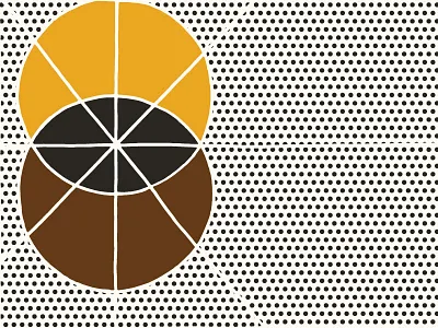 Black Magic Roast black magic branding coffee coffee roast geometric graphic design roughly