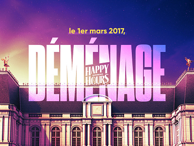 Happy H0urs déménage ! 3d bretagne building coworking event parlement rennes