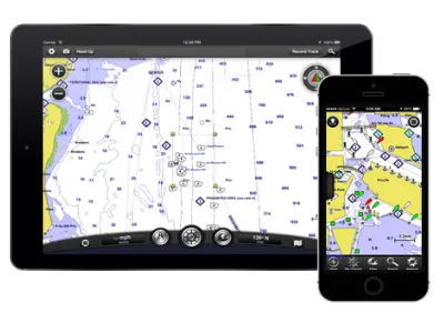 Garmin BlueChart Mobile ipad iphone ui ux