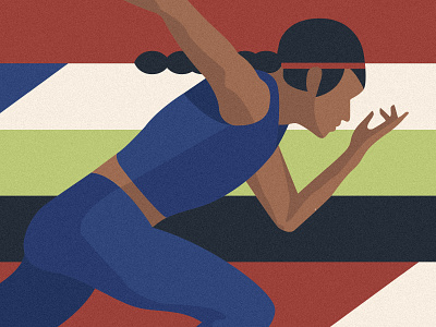 Agility agility fast illustration run speed sprinter track wip