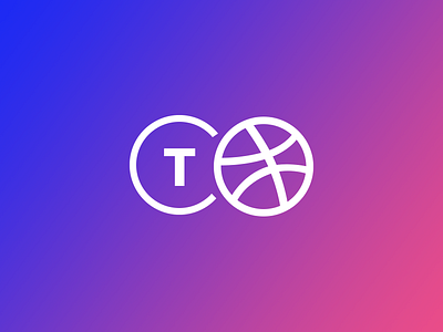 A Tiny Announcement dribbble gradient logo tiny