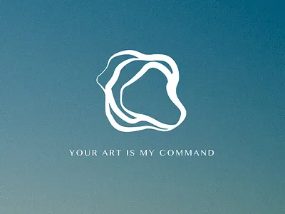 Your Art Is My Command abstract brand branding logo logo design mark minimal minimalism random