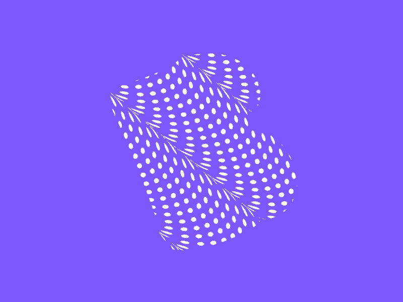 Blackformat Logo - We Wavy! animate blackformat community gif illusion infinite logo loop optical art playoff wave wavy