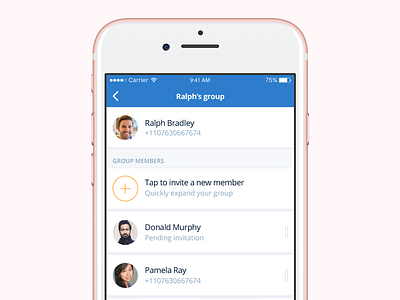 User group group ios sensor users
