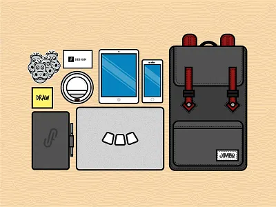 Daily design pack illustration