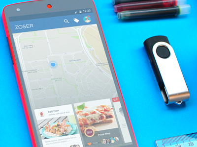 Social App app cards gis google map material mobile nexus ui ux