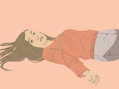 maybe stop trying so hard illustration ladies
