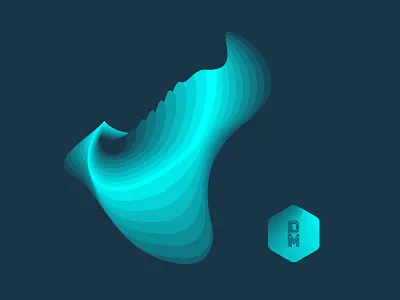 Taurus Rising blue bull design illustration levels light taurus