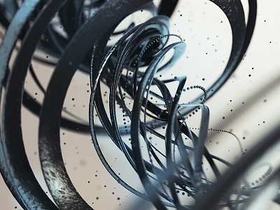 To be continued... // Curly advanced abstract cinema4d daily design digital art everyday illustration motion octane render