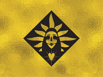 Tepito Santa Muerte Logo Mark branding graphic design logo mark mexican santa muerte visual identity