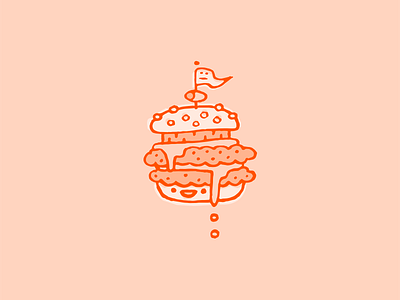 Burger burger cheese cheeseburger double dude food food dude guy happy illustration man smile