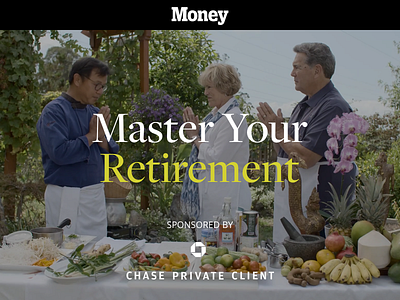 Money: Master Your Retirement design web