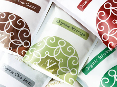 Superfood Package food food package health organic package package design sea through package simple package superfood