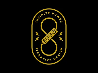 Infinite Power design electric enamel ibm infinite infinity iterative pin power