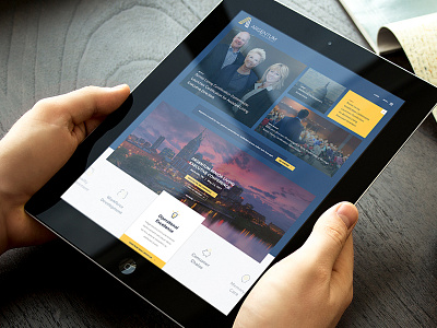 Home Mockup event home ipad mockup news tablet ui ux web