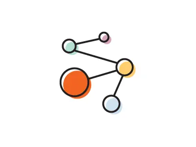 Process Excellence Icon icon offset process workflow