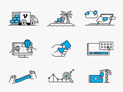 Vimeo Illustrations illustrations review video vimeo