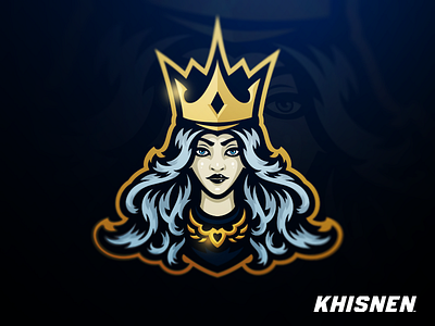 Tempest eSports branding empress gaming logo magic mascot queen sport witch