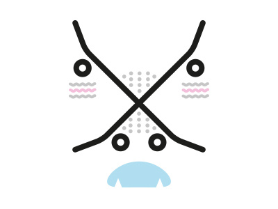 Skate Monsters 2d art avatar character flat graphic illustration monster monsters skateboard skateboarding vector
