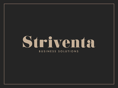 Striventa Logo branding identity logo marketing