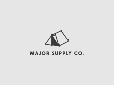 Major Supply Co. Logo Concept branding identity illustration logo