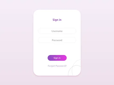 Sign In affinity designer clean dailyui macaffinity sign in ui