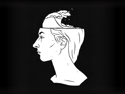 It takes an ocean not to break illustration it takes an ocean mental health ocean portrait the national waves