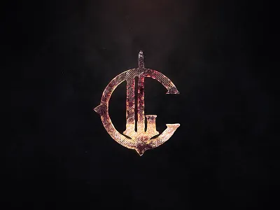 Lethal Creation band brand branding fire logo metal monogram