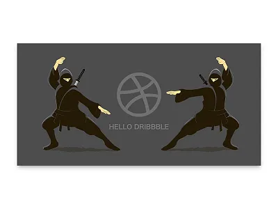 Hello Dribbble! dribbble first hello shot thanks