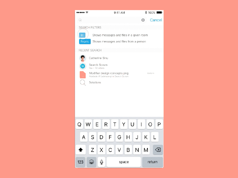 Search Filters design uxinteraction